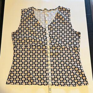 Croft & Barrow Summer Sleeveless Top Size M